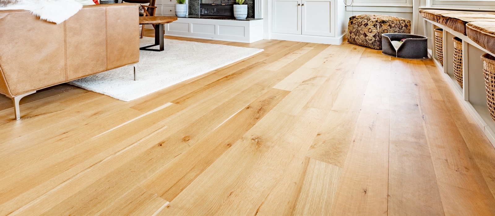 Hastings Home Remodel Upgraded With Wide-Plank Solid White Oak Flooring Engineered for Climate Stability