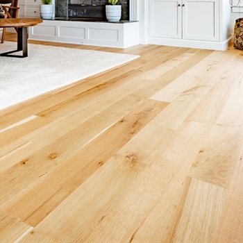 Hastings Home Remodel Upgraded With Wide-Plank Solid White Oak Flooring Engineered for Climate Stability
