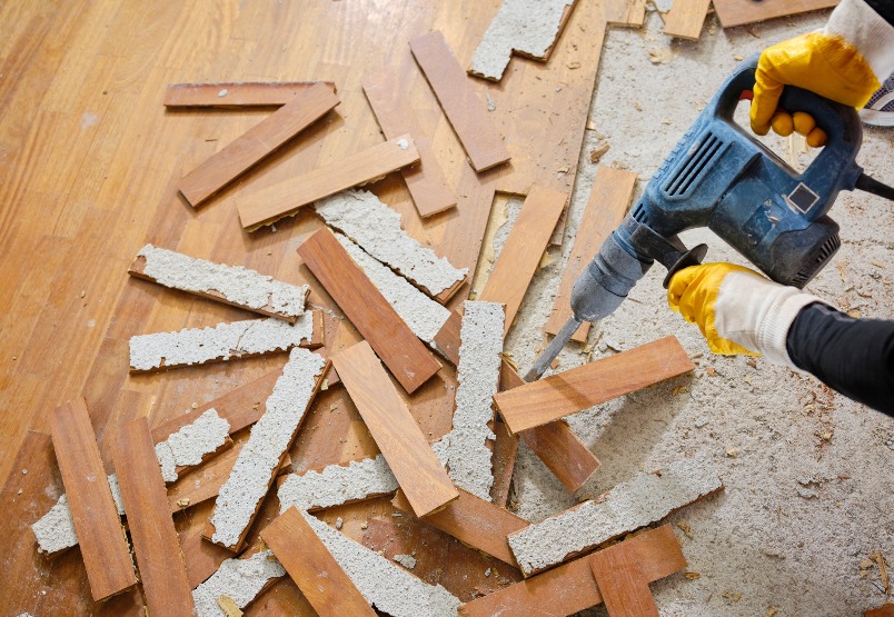 The Steps in a Professional Flooring Removal